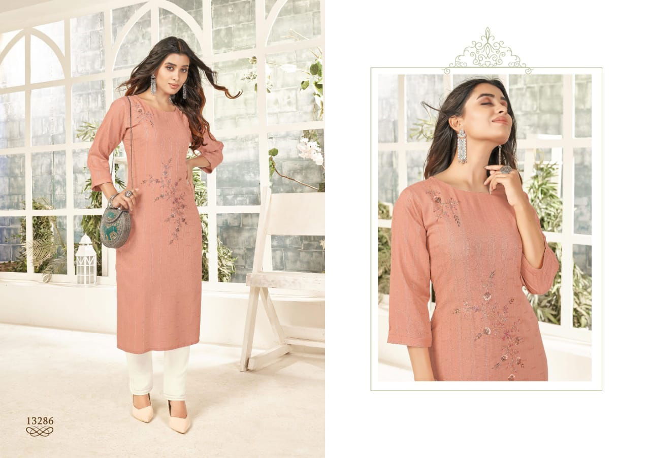 Kalaroop Elisa By Kessi Designer Kurtis Catalog
